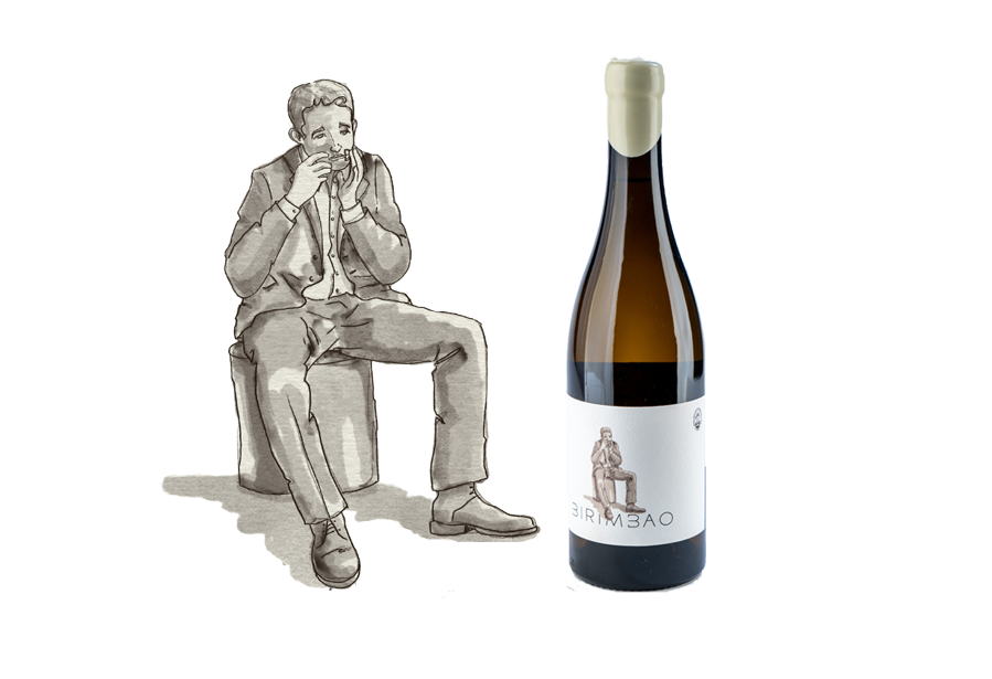 Adega Birimbao, vino blanco D.O. Ribeiro